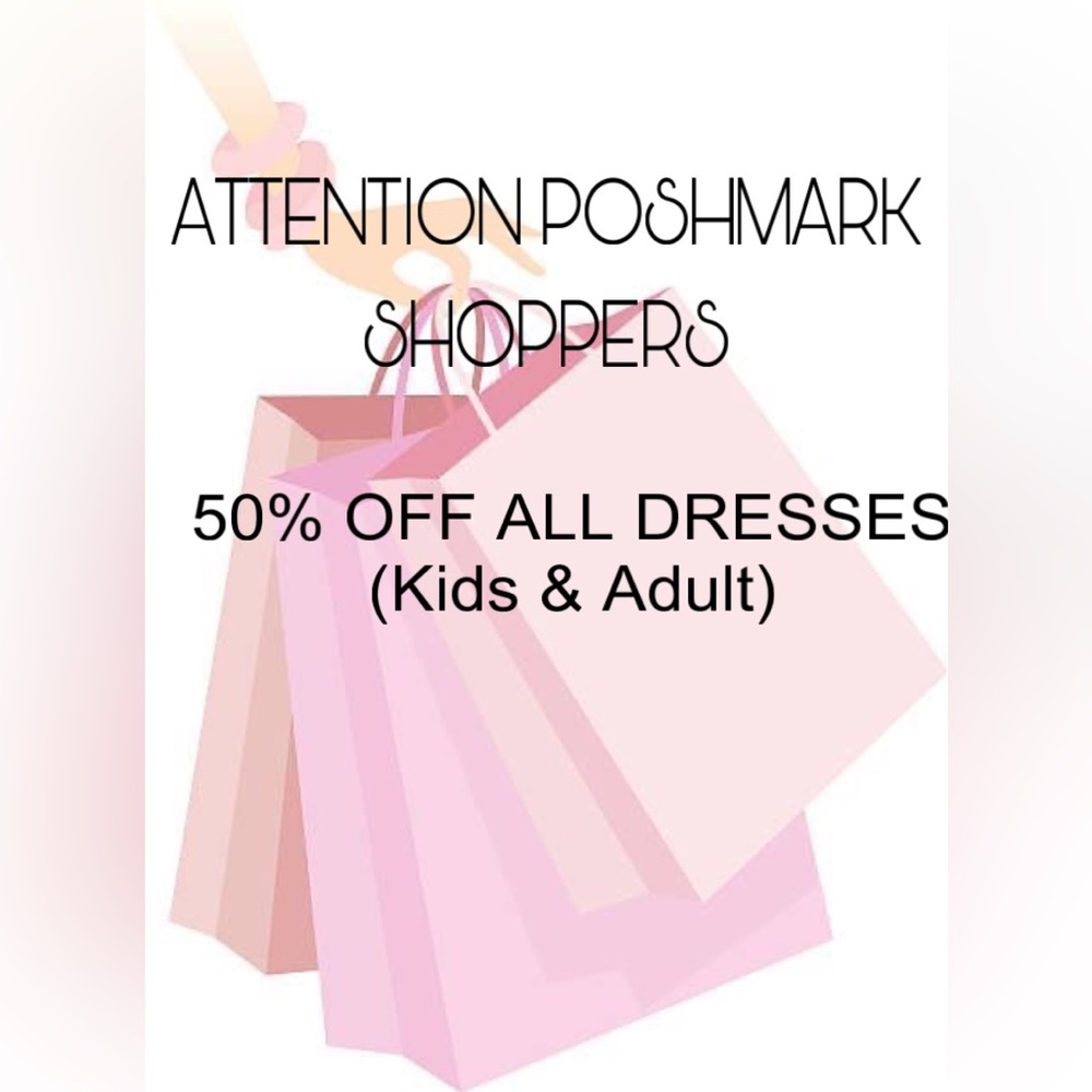 50% OFF DRESSES! ONLY WHEN LIKED